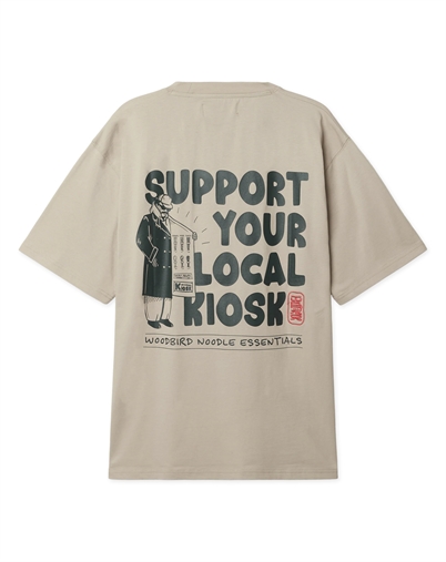 Woodbird - WBBaine Support T-shirt - Taupe